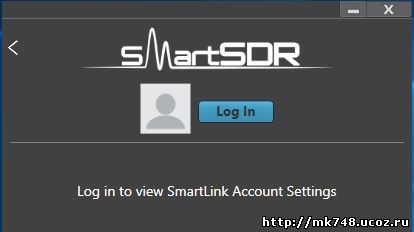 окно приветствия программы SmartSR